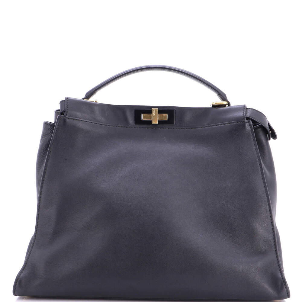 Fendi Peekaboo Bag Rigid Leather Large #285250F13B